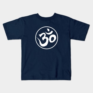 Sacred Spiritual Awakening Om Symbol Kids T-Shirt